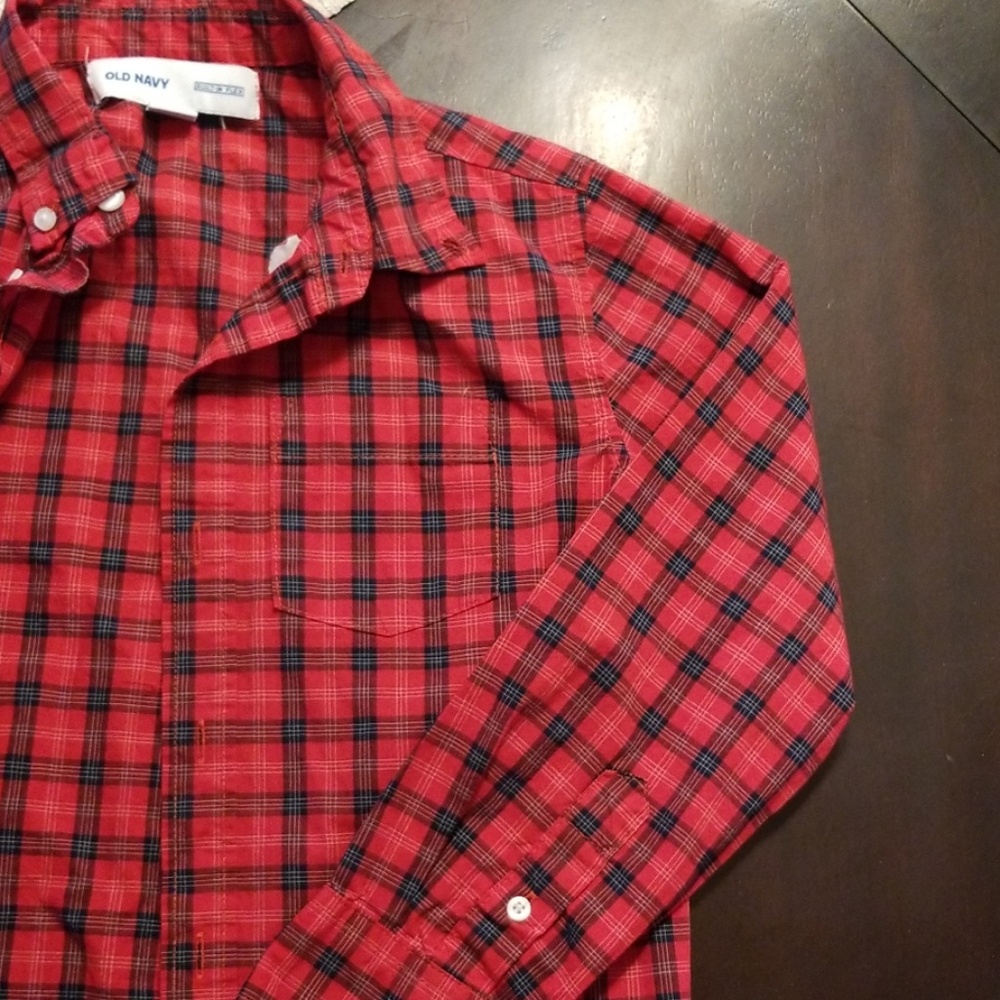 Boys button down